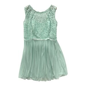 david's bridal mint green dress David's Bridal | Dresses | Davids Bridal Bridesmaid Mint Green V Neck Tank  Full Skirt Dress